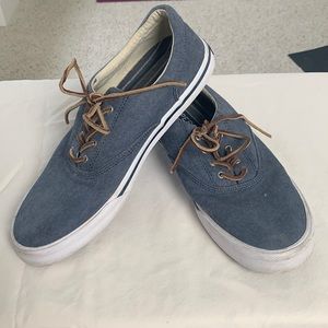 Men's Sperry Light  Denim Top Sider Boat Shoes Size 9.5